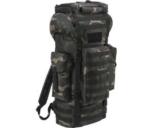 Brandit Molle Battle Backpack, noir-gris, taille 60l+ pour homme