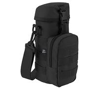 Brandit Molle Bottle Holder II, Color: Black, Size: OS