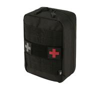 Brandit Molle First Aid Pouch Large Sac Mixte, Noir, Taille Unique