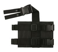BRANDIT Molle Leg Panel black Gr. OS