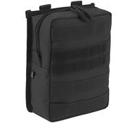 Brandit MOLLE Poche PALStte Cross Fermeture Éclair Organisateur Poche PALS Noir
