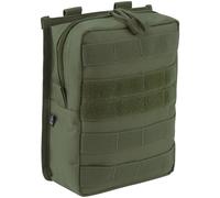 Brandit MOLLE Poche PALStte Cross Fermeture Éclair Organisateur Poche PALS Olive
