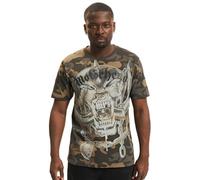 Brandit Motörhead T-Shirt Warpig Print, color: darkcamo, size: XXL