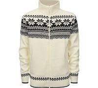 Brandit Norweger Pull Zip, Blanc/Noir, Taille M
