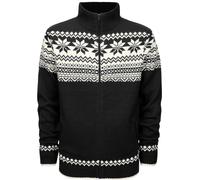 Brandit Norwegian, cardigan M Noir/Blanc Noir/Blanc