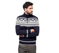 Brandit Norwegian Troyer, pull-over M Bleu Foncé/Blanc Bleu Foncé/Blanc
