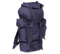 Brandit Nylon Sac à dos, Bleu marine foncé, Taille unique