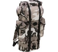 Brandit Nylon Sac à dos, Gris/Noir, Taille unique