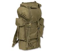 Brandit Nylon Sac à dos, Olive Sombre, Taille unique