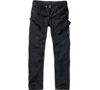 Brandit Pantalon Adven Trouser Slim Fit Men in Black XXL