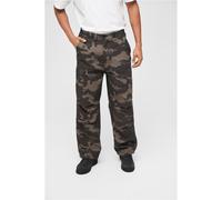 Brandit Pantalon cargo brun foncé / taupe / vert foncé, Taille 33
