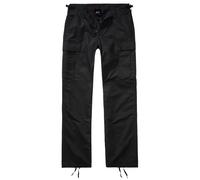 Brandit Pantalon cargo femme BDU Rip-Stop Noir Taille 27