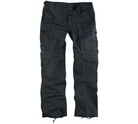 Brandit Pantalon Combi Indéchirable Slim Fit Homme Pantalon Cargo Noir 80% Polyester, 20% Coton Cargo