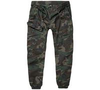 Brandit Pantalon Ray Vintage Homme Élastique Été Extérieur Woodland Camo