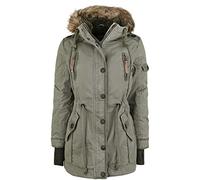 Brandit Parka Femme Saby Femme Manteau d'hiver olive S 100% Coton