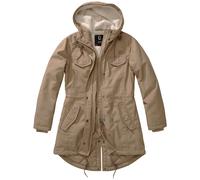 Brandit Parka Ladies Marsh Lake Femmes Chaud Hiver Nounours Militaire Camel