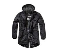 Brandit Parka mi-saison 'Marsh Lake' noir, Taille XXL