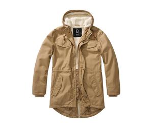 Brandit Parka mi-saison 'Marsh Lake' sable, Taille M