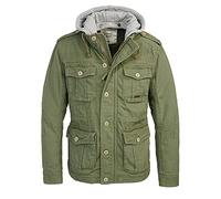 Brandit Parka Urban Vintage, vert olive et gris, M