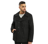 Brandit Veste Pea Coat Homme Noir 6XL