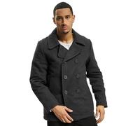 Brandit Pea Coat Gris 5XL Homme