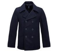 Brandit Veste en textile Pea Coat Bleu foncé XXL