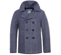 Brandit Manteau blazer Pea Coat Noir 7XL