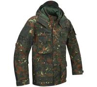 Brandit Performance Outdoor Veste Manteau Tactique À Capuche Hydrofuge Flecktarn