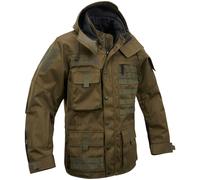 Brandit Performance Outdoor Veste Manteau Tactique À Capuche Hydrofuge Olive