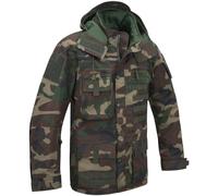 Brandit Performance Outdoor Veste Manteau Tactique À Capuche Hydrofuge Woodland