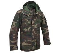 Brandit Performance Veste D'Extérieur Hydrofuge Maille Capuche Poche Frontale