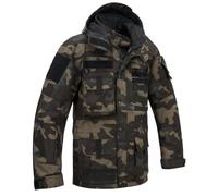 Brandit Performance Veste D'Extérieur Hydrofuge Maille Capuche Poche Frontale