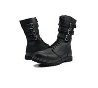 Brandit Bottes Phantom 3 Boucles pour Homme Cuir Noir Coupe standard EU39