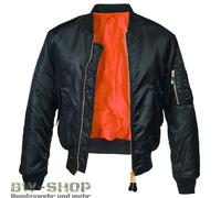 BRANDIT PILOTENJACKE MA1 US BOMBERJACKE ARMY FLIEGERJACKE BLOUSON SECURITY...