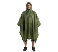 Brandit Poncho de pluie Ripstop – Protection contre la pluie – Olive Bundeswehr – Taille unique