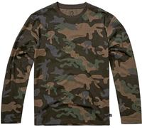 Brandit Chemise Premium à manches longues Camouflage sombre Homme Taille S