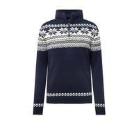 Brandit Pull Troyer Norweger Col montant Bleu L Homme