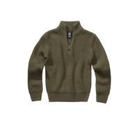 Brandit Marine Troyer, pull-over pour enfants 170/176 Olive Olive