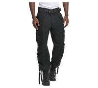 Brandit Pantalon Pure Vintage Homme Noir Taille L