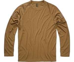 Brandit Quick Dry, chemise fonctionnelle à manches longues 5XL Hellbraun Hellbraun