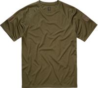 Brandit Quick Dry, chemise fonctionnelle manches courtes 7XL Olive Olive