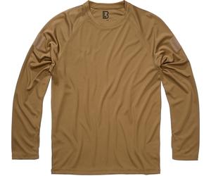 Brandit Quick Dry Manches longues, Camel, Taille 3XL