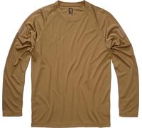 Brandit Quick Dry Manches longues, Camel, Taille L