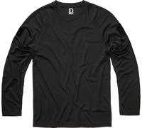 Brandit Quick Dry Manches longues, noir, Taille 3XL