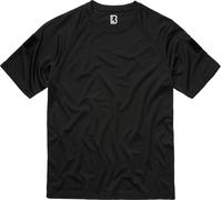 Brandit Quick Dry T-shirt à manches courtes, noir, Taille 3XL