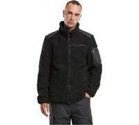 Brandit Veste polaire homme Ramble Teddy mi-saison noir 100% polyester XXL
