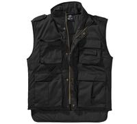 Brandit Ranger Gilet Voyage Camping Survie Travailler Chasse Pêche Sécurité Noir
