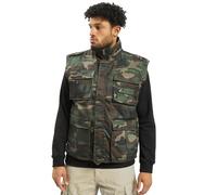 Brandit Ranger Vest, Color: woodland, Size: M