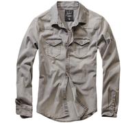 Brandit Riley Denim Long Sleeve Shirt Gris 4XL Homme