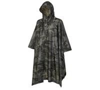Brandit Ripstop Poncho Encapuchonné Camping Festival Extérieur Housse Dark Camo
